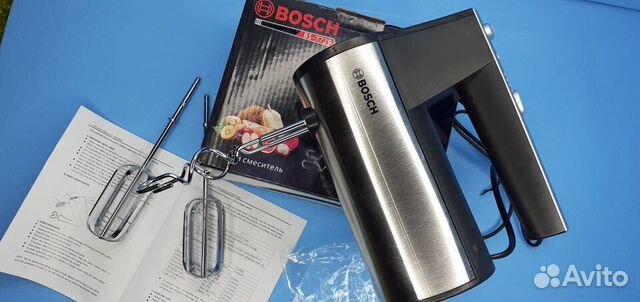 Мощный миксер Bosh 5 скоростей 450вт Новый