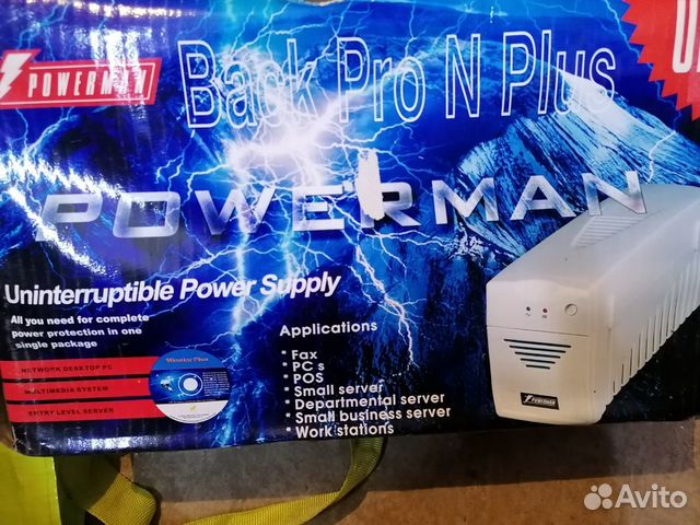 Ибп Powerman Back Pro N 400