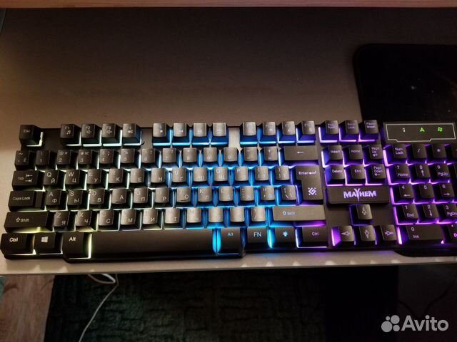 Игровая клавиатура новая с подсветкой Игровая клавиатура новая с подсветкой