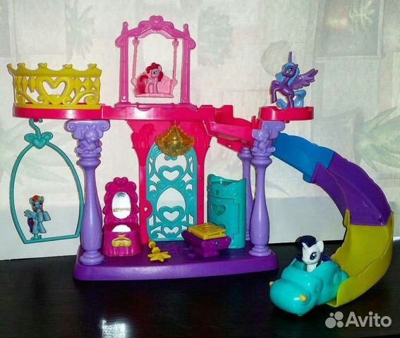 My Little Pony Большая лошадь, Замок, Фигурки