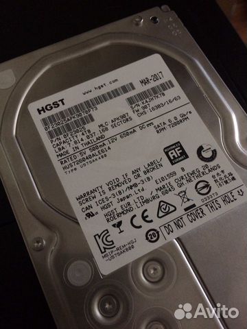 Жесткий диск hgst 4TB Жесткий диск hgst 4TB