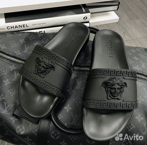 Тапочки versace slides версаче медуза Тапочки versace slides версаче медуза
