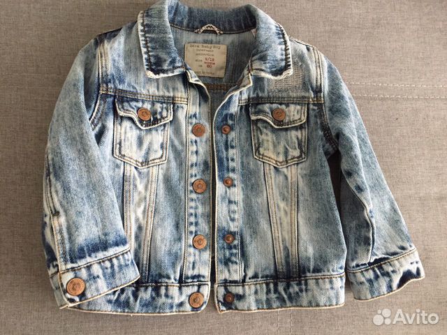 Джинсовая куртка Zara на мальчика