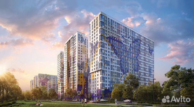 1-к квартира, 42.3 м², 4/25 эт. 1-к квартира, 42.3 м², 4/25 эт.