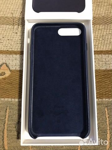 Apple Leather Case для iPhone 7/8 Plus