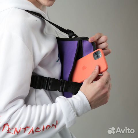 Сумка hgul+BAG фиолетовая Сумка hgul+BAG фиолетовая