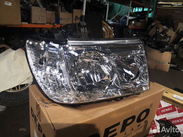 Ленд крузер 100 фара правая