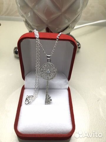 Шикарные подвески ключики Италия,ювелир крестики с