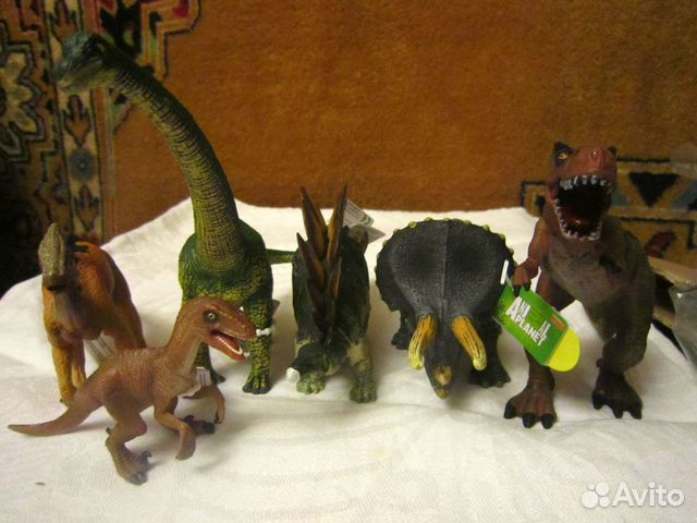 Фигурки зверей Динозавры