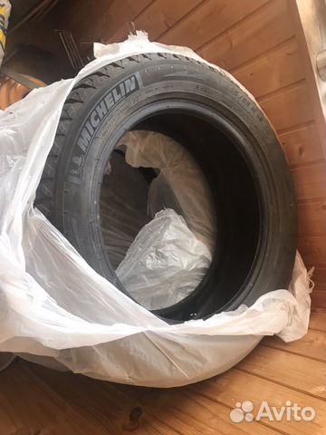 Б/у шины Michelin. 205/55 r16 зима