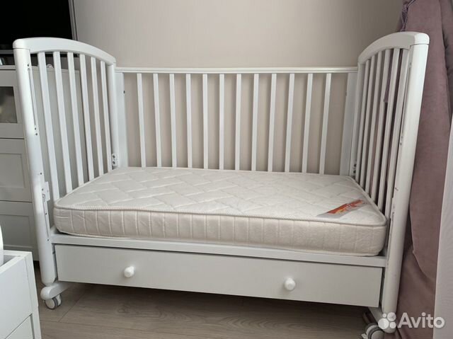 Кроватка «Гандылян Дашенька» с матрасом
