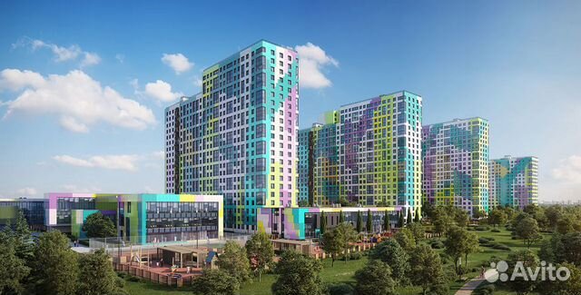 1-к квартира, 32 м², 5/26 эт. 1-к квартира, 32 м², 5/26 эт.