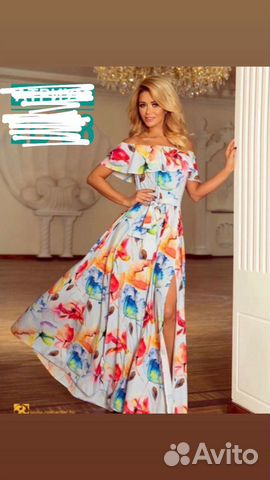 Платье длинное летнее Платье длинное летнее