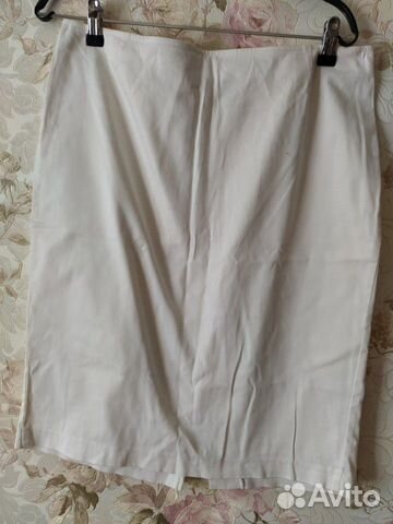 Юбка.Белая.тонкая ткань
