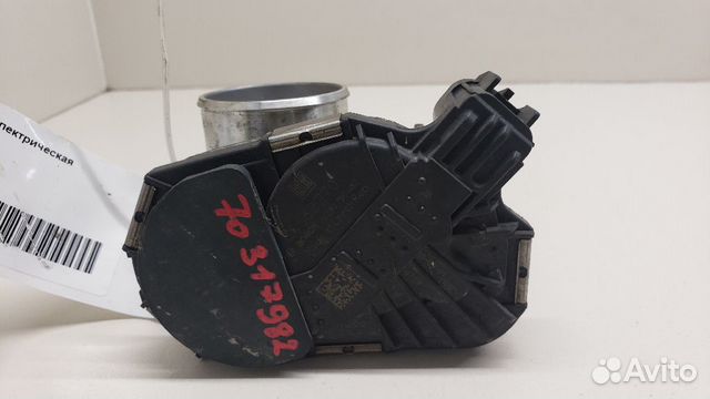 Заслонка дроссельная электрическая Opel Corsa D