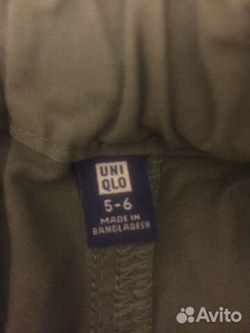 Шорты Uniqlo для мальчика на 5-6 лет