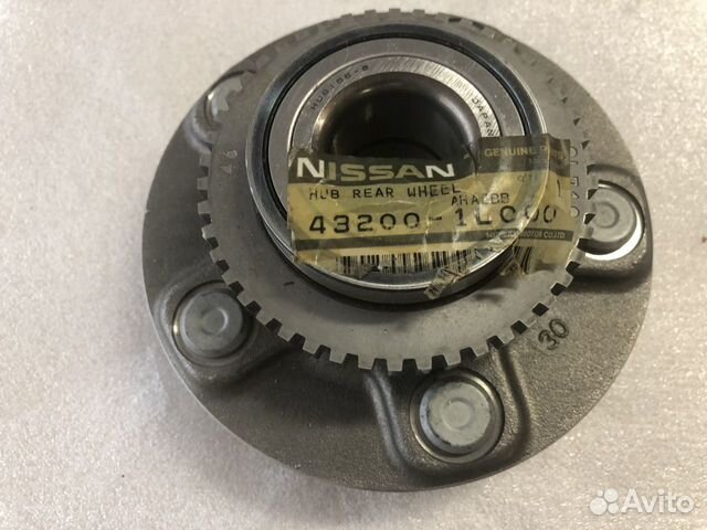 Ступица задняя с подшипником абс nissan 432001L000