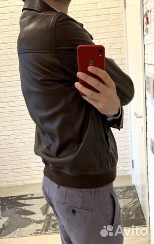 Кожаная куртка Massimo Dutti Кожаная куртка Massimo Dutti