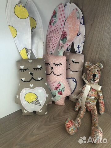 Кукла тильда, заяц сплюшка