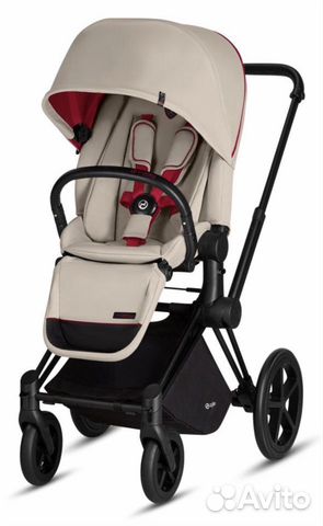Коляска Cybex Priam II ferrari silver grey (black)