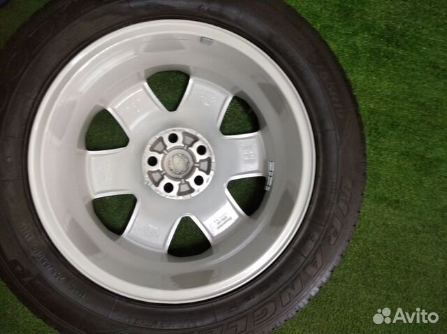 Комплект оригинальных колёс R 19 на land rover