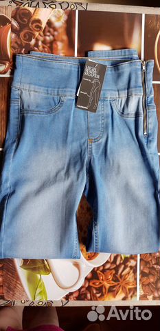 Джеггинсы (джинсы) Calzedonia. Новые S