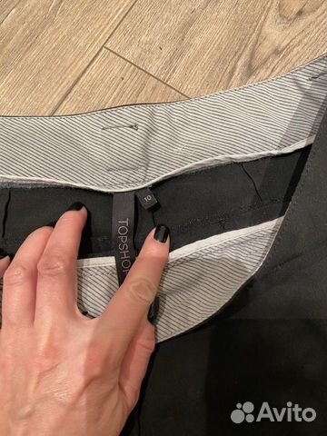 Чёрные классические брюки Topshop 42-44 Чёрные классические брюки Topshop 42-44