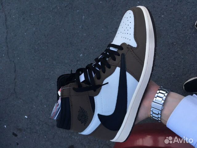 Кроссовки Nike air Jordan 1 x Travis Scott Кроссовки Nike air Jordan 1 x Travis Scott