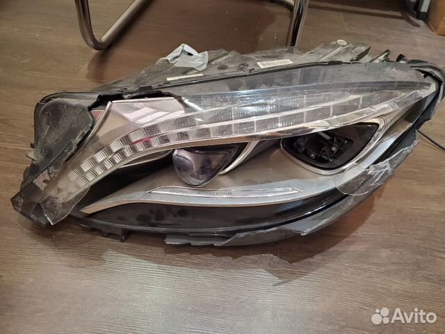 Правая и левая фары Mercedes 222 оригинал б/бл А22 Правая и левая фары Mercedes 222 оригинал б/бл А22