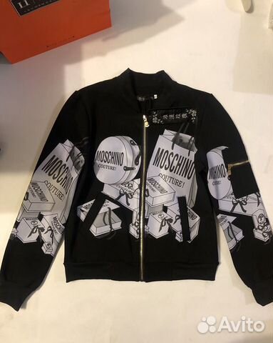 Бомбер moschino s-l