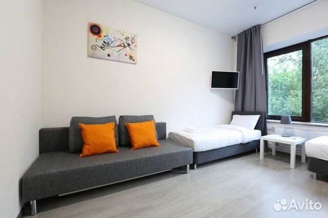 

Квартира-студия, 32 м², 4 кровати