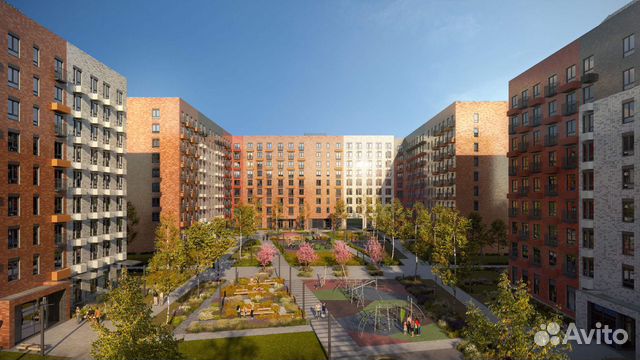 2-к квартира, 63.4 м², 6/9 эт.