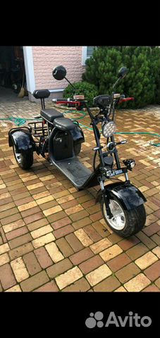 Продаю электроскутор Citу Coco ws pro Trike 2000 w
