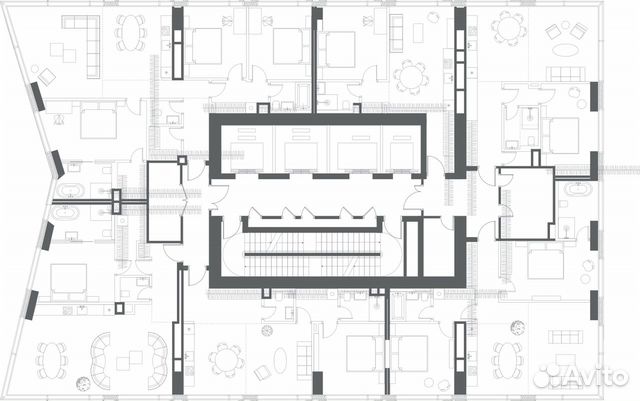 2-к квартира, 68.5 м², 54/65 эт. 2-к квартира, 68.5 м², 54/65 эт.