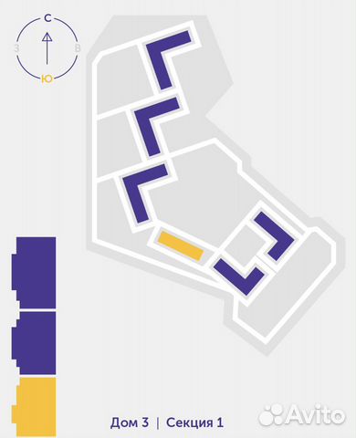 1-к квартира, 34.7 м², 3/20 эт. 1-к квартира, 34.7 м², 3/20 эт.