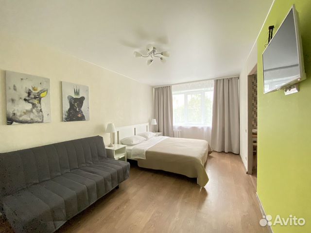 

1-к. квартира, 32 м², 2 кровати