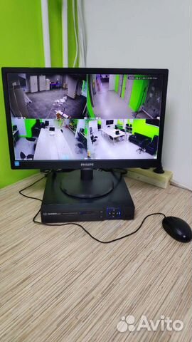 Комплект видеонаблюдения внутренний