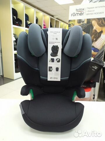 Автокресло 15-36кг Cybex Solution S i-fix Black&Gr