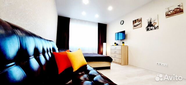 

1-к. квартира, 54 м², 3 кровати