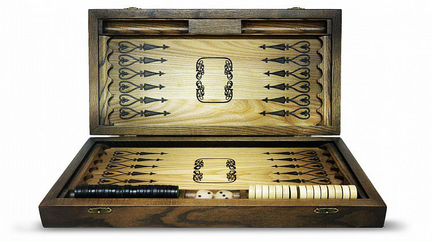Нарды-шашки «Лео» (510 х 250 х 80 мм), фишки 25 мм
