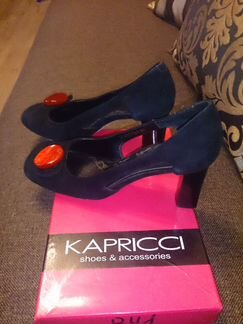 Туфли замшевые Kapricci