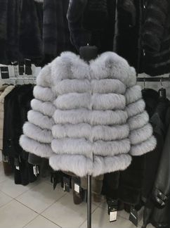 Шуба из песца