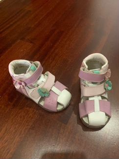 Туфли летние, сандали для девочки 19 размер