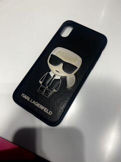 Чехол на iPhone x karl lagerfeld оригинал
