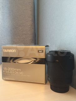 Объектив Tamron 18-200mm f3.5-6.3