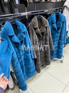 Шуба английский воротник