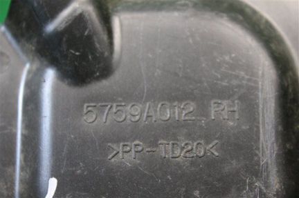 Накладка двери задняя правая Mitsubishi Outlander