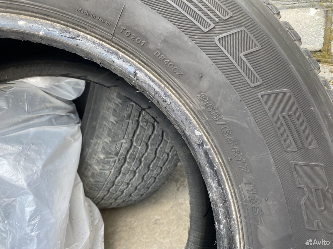 Bridgestone комплект колес 265 65 17