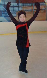 Костюм для фигурного катания из термоткани