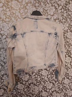 Джинсовая куртка bershka